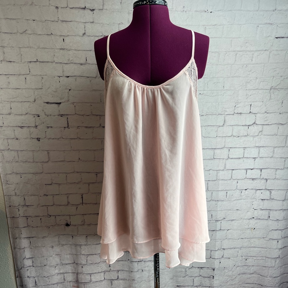 In Bloom by Jonquil pale pink nightgown size large